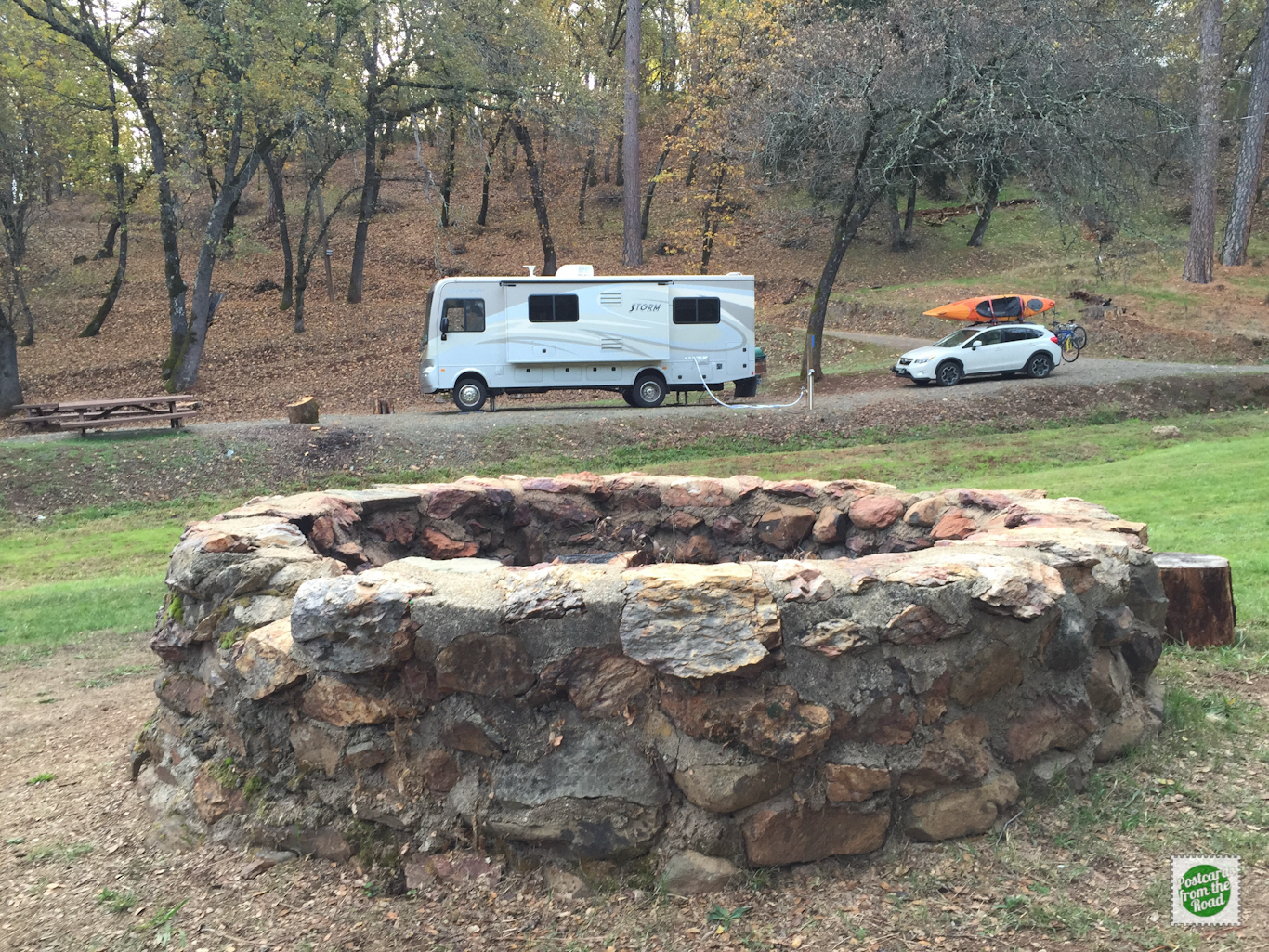 Black Oak Campground (private, operated poperty owners assoc), CA – November 16